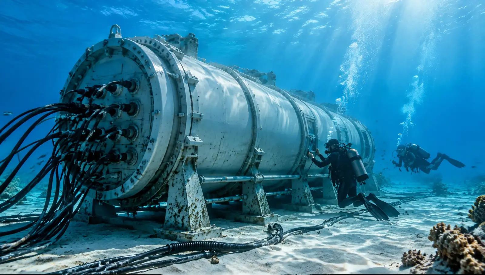Sealed subsea compute capsule reference design